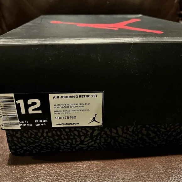 🔥AIR JORDAN 3 88-2013🔥 - Picture 3 of 6